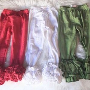 3 pr Everly Inspired Boutique Bottoms 18 mths 2 pr Icings 1 pr Olive Triple Bell